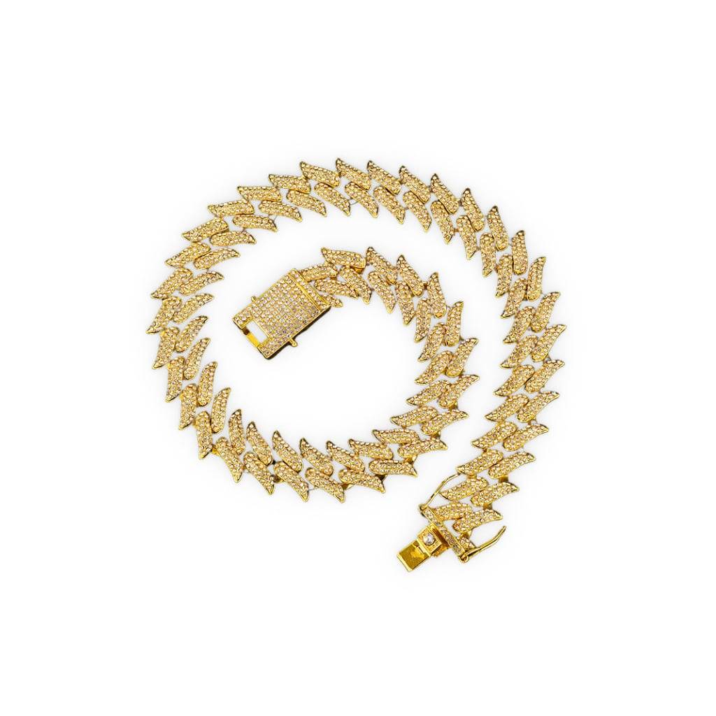 Spiked Cuban Chain Fashion Spiked Cuban Chain Fashion
